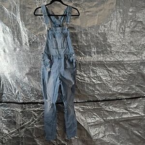 Women's Blue Denim Overalls